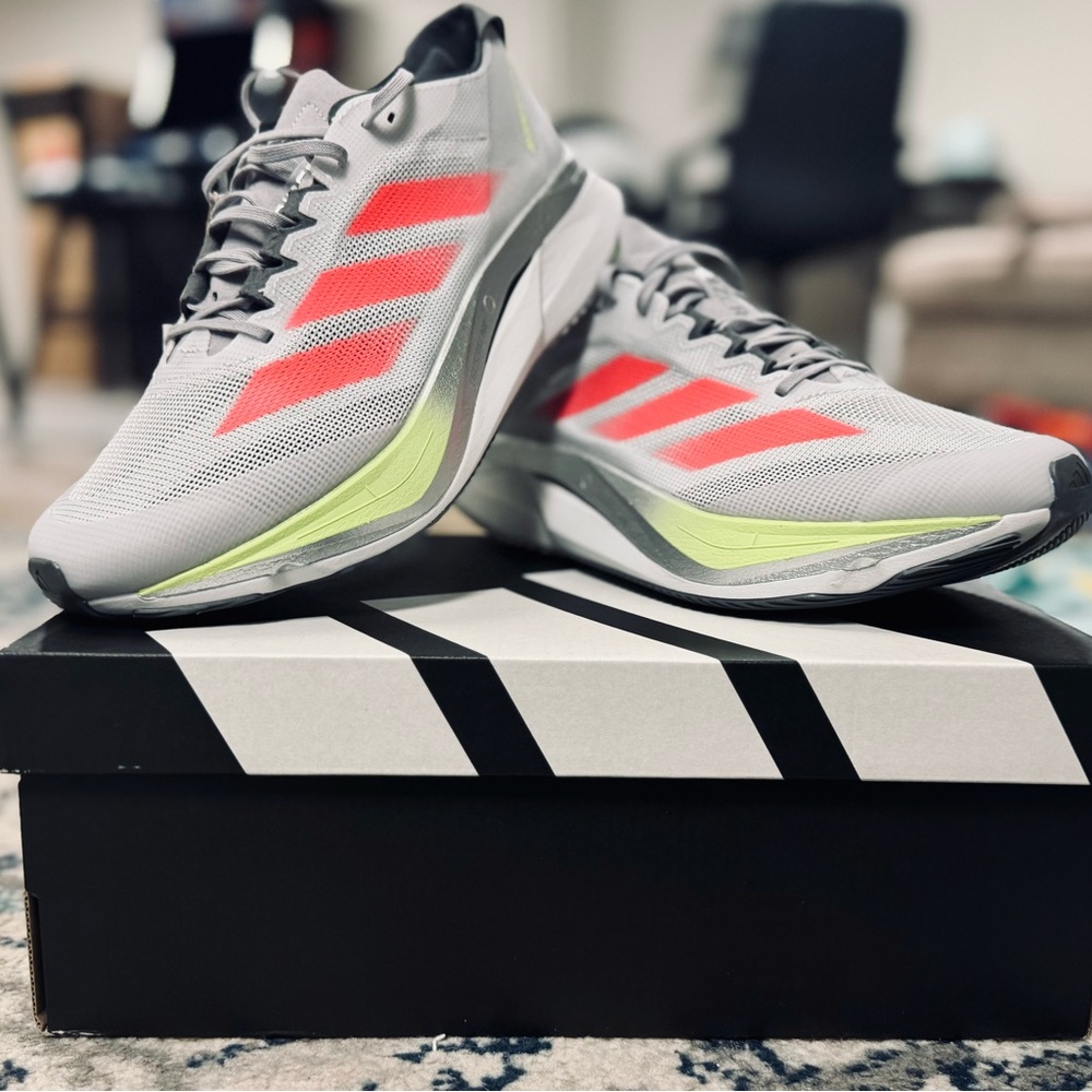 Adidas Adizero Boston 12 Shoes - Picture 1 of 14
